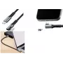 LogiLink USB 3.2 Gen 2 USB-C – USB-C kulmakaapeli, 10 Gbps, 100W, 4K, 2 m, musta/harmaa