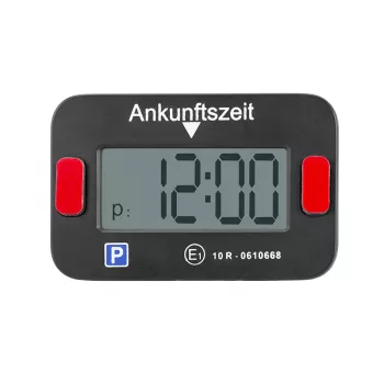 LogiLink elektroninen pysäköintikiekko, KBA-sertifioitu, musta