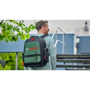 Bosch Power Tools 60-osainen työkalu-reppusetti (musta/vihreä)