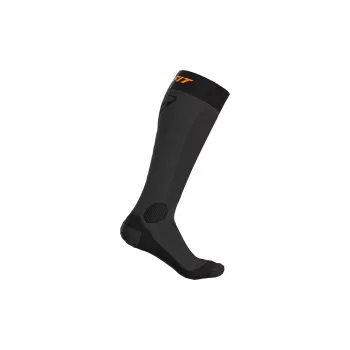 Dynafit Tour Warm Merino hiihtovaellussukat - asfalttiharmaa