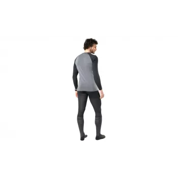 Dynafit Tour Warm Merino hiihtovaellussukat - asfalttiharmaa
