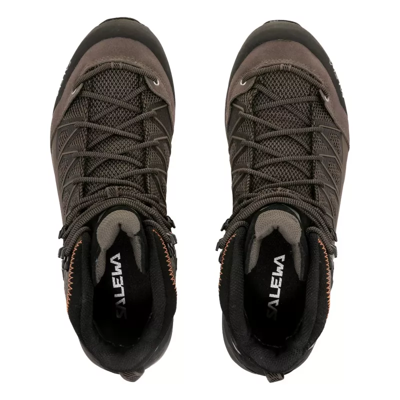 Salewa Trainer Lite Mid GTX miesten vedenpitävät vaelluskengät Cordovan/musta