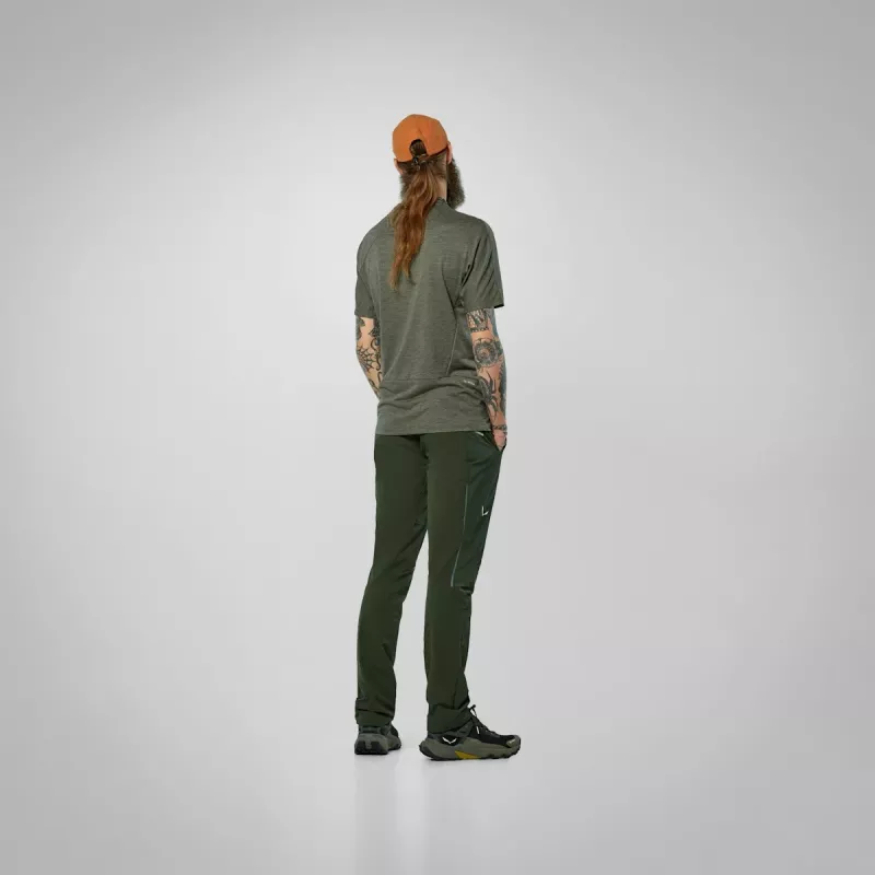 Salewa Pedroc Dry Wind T-paita miesten Faded Green XL
