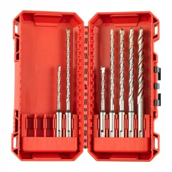 Milwaukee SDS Plus M2 kiviporanteräsarja, 7-osainen (5, 6, 8 x 110 mm; 6, 8, 10, 12 x 160 mm)