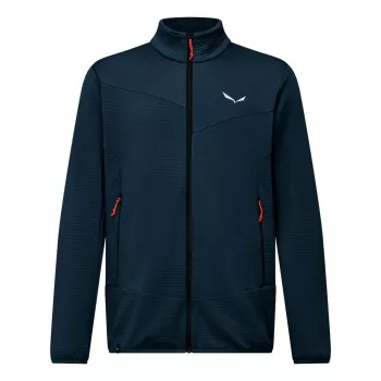 Salewa miesten Puez Altavia Full-Zip huppari Polarlite Navy Blazer koko L