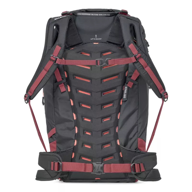 Salewa Puez 32+5L naisten reppu - Syrah/Black Out
