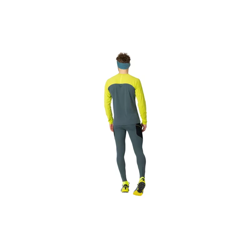 Salewa miesten Dynafit Alpine Pro pitkähihainen juoksupaita - Ultra Yellow