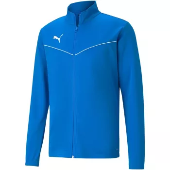 PUMA teamRISE treenipolyesteritakki junior Peacoat-Puma White koko S