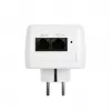 ALLNET ALL3075v4 älypistoke Wi-Fi ja Ethernet, energianseuranta, tyyppi F Schuko, 16A, 3680W
