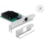 DELOCK PCI Express x1 verkkokortti 10 Gigabit LAN 1 x RJ45 RTL8127