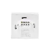 LogiLink WiFi Smart EU valokytkin, 2-osainen, Tuya-yhteensopiva, valkoinen