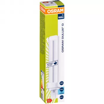 Osram DULUX D 26W/865 G24d-3 loisteputkilamppu, päivänvalkoinen, 1800 lm, 2-napainen