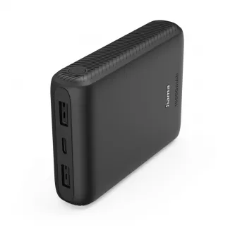 Hama Power Pack New Performance 10 10000 mAh varavirtalähde, 2x USB-C, USB-A, antrasiitti