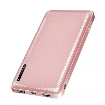 LogiLink matkavirtalähde 10000 mAh LiPo USB-C PD rose