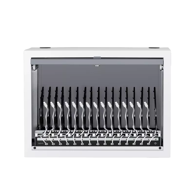 LogiLink USB-C monilatausasema, 15 porttia, PD, Smart, harmaa