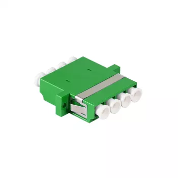 LogiLink LC Quad kuituadapterisarja, 12 kpl, vihreä, laipalla, SC Duplex Breakout