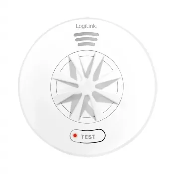 LogiLink SC0232 lämpöilmaisin valkoinen 85 dB hälytys luokka A1 54-65°C paristokäyttöinen