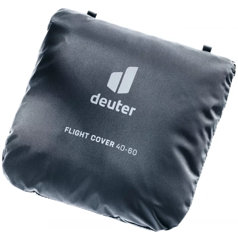 DEUTER-suojakotelo Flight Case - musta suojakotelo pölyä ja naarmuja vastaan, aukot kahvoille