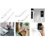 LogiLink USB 2.0 -kaapeli, USB-C - Micro USB-B, 3 m, valkoinen