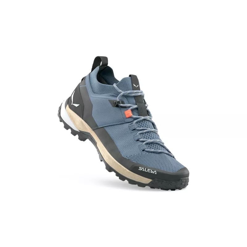 Salewa Puez 2 Knit PTX matalavartiset vaelluskengät miesten Java Blue/musta EU 40.5