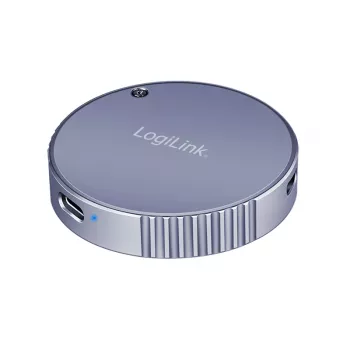 LogiLink USB 3.2 Gen2x1 SSD-kotelo USB-C - PCIe NVMe, 100W PD, magneettinen