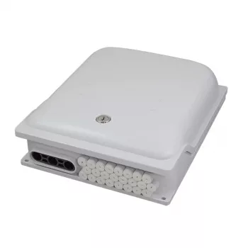LOGILINK FTTX jakelukotelo, 96 kuitua, 24x LC duplex tai SC simplex, asentamaton, IP65, seinäasennus
