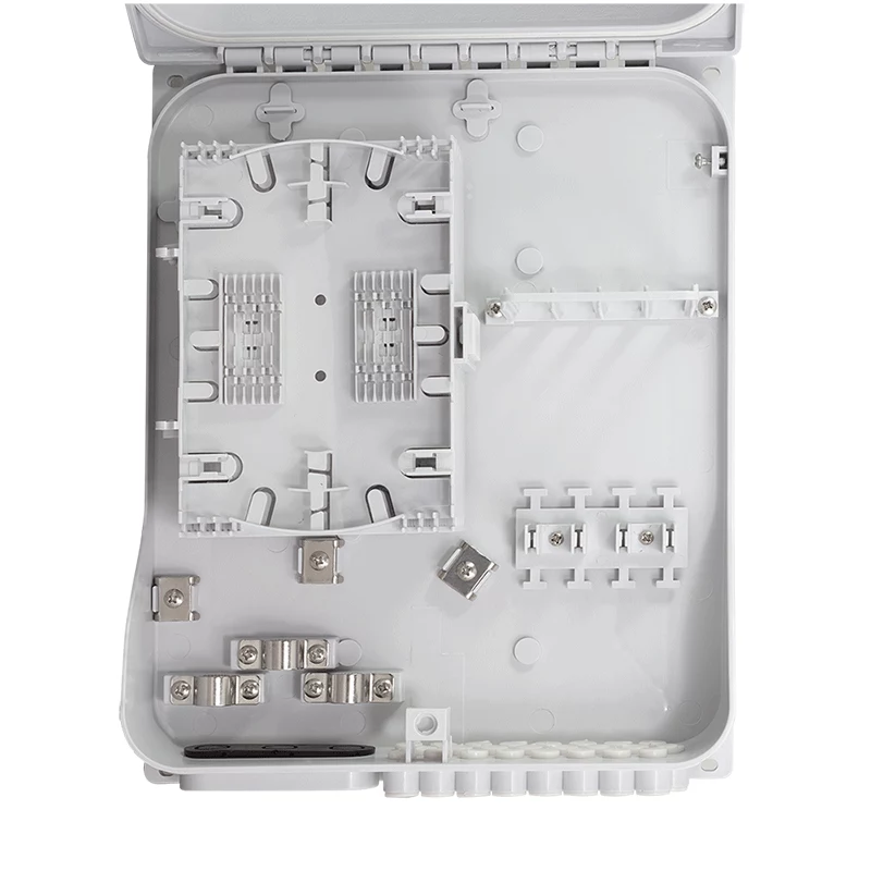 LOGILINK FTTX jakelukotelo, 96 kuitua, 24x LC duplex tai SC simplex, asentamaton, IP65, seinäasennus