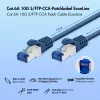 LogiLink EconLine Cat.6A S/FTP LSZH patch-kaapeli, CCA, sininen, 7,5 m