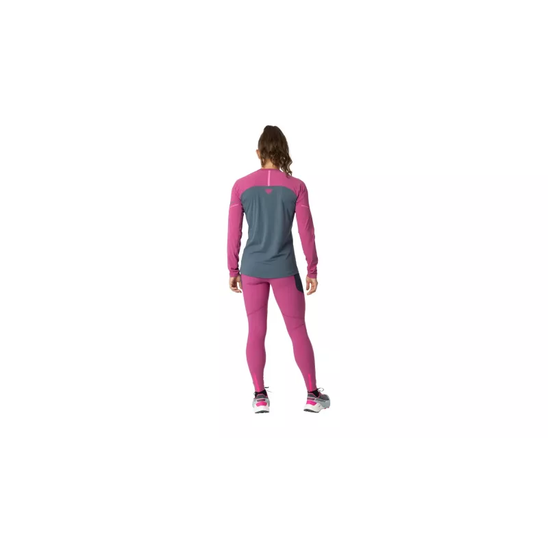 Dynafit Alpine Pro pitkähihainen juoksupaita naisten magenta koko M