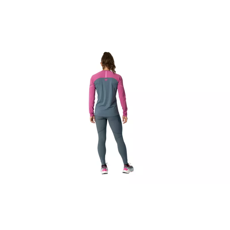 Dynafit Alpine Pro pitkähihainen juoksupaita naisten magenta koko M