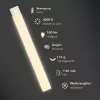 LogiLink LED-kaappivalaisin, erittäin ohut, PIR-anturi, 400mm, 160lm