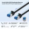 LogiLink SlimLine Cat.6A S/FTP LSZH -verkkokaapeli, 7,5 m, musta
