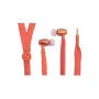 LogiLink stereo in-ear-headset mikrofonilla, 3,5 mm liitin, oranssi