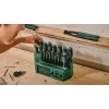 BOSCH sekalainen ruuvimeisselisarja 39-osainen telineellä, vihreä/musta