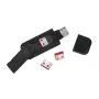 LogiLink AU0054 USB-A porttitulppa 1 avaimella ja 4 lukolla, matkaversio, musta