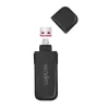 LogiLink AU0054 USB-A porttitulppa 1 avaimella ja 4 lukolla, matkaversio, musta