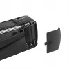 LogiLink Dynamo kampiradio aurinkopaneelilla, AM/FM, USB-C-lataus, LED-taskulamppu, SOS-hälytys, varavirtalähde, musta
