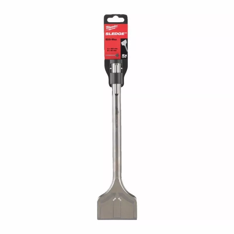 MILWAUKEE SDS-MAX leveätaltta itseteroittuva 80 mm x 300 mm