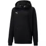 PUMA teamGOAL 23 Casuals huppari junior - Puma musta