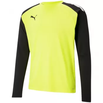 Puma teamPACER GK LS miesten maalivahtiharjoitustakki keltainen-musta 704933 42 2XL