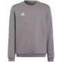 adidas Entrada 22 collegepaita lapset harmaa collegepaita H57477 (116 cm)