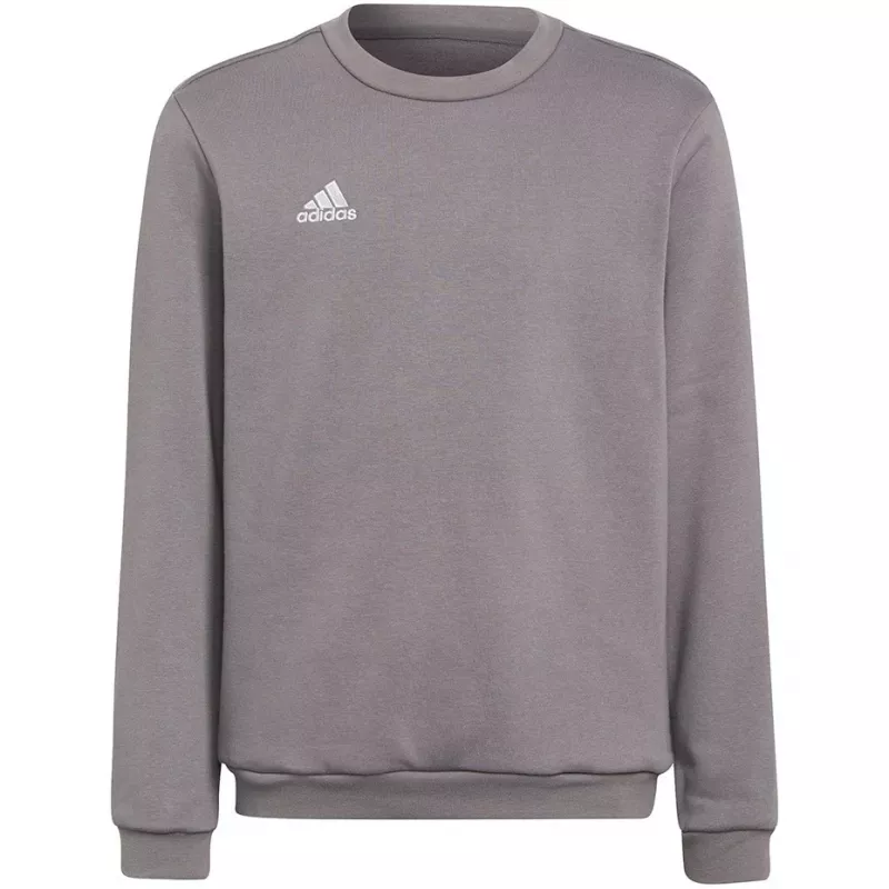adidas Entrada 22 collegepaita lapset harmaa collegepaita H57477 (116 cm)