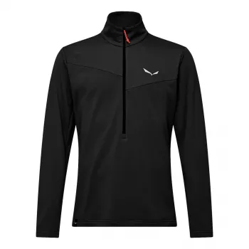 Salewa Puez Cammino Polarlite Half-Zip fleece-takki miesten - Black Out, koko M
