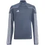 adidas Tiro 23 League treenitakki harmaa valkoinen nuoret 152cm HS3491
