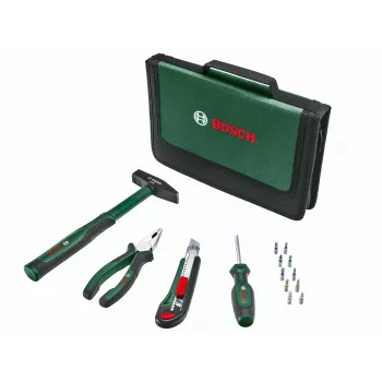 BOSCH Easy Starter 14-osainen käsityökalusarja ja laukku