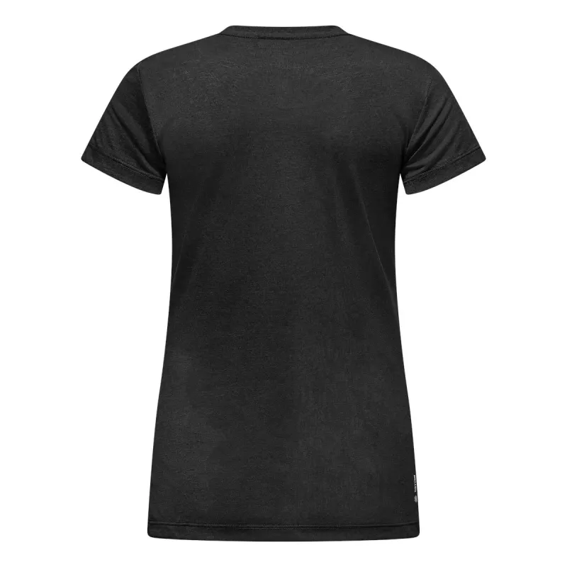 Salewa naisten Solid Dry t-paita Black Out koko L