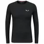 Salewa Cristallo Warm miesten Alpine Merino Responsive -termopaita - Black Out