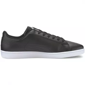 PUMA UP miesten matalakorkuiset sneakerit musta synteettinen nahka mokka kumipohja nauhat