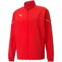 PUMA teamRISE Sideline miesten täysvetoketjullinen takki, punainen, koko S