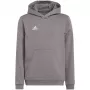 adidas Entrada 22 huppari keskiharmaa Heather lasten 128 cm